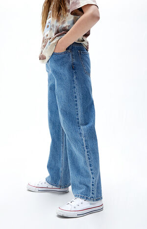 Heritage Blue Baggy Jeans image number 3