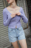 Violet Zelly Long Sleeve Top Violet Zelly Long Sleeve Top image number null