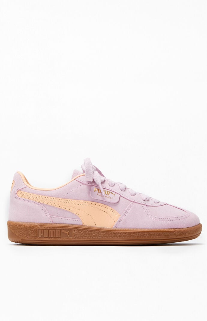Puma Women's Lavender Palermo Sneakers | Pacsun