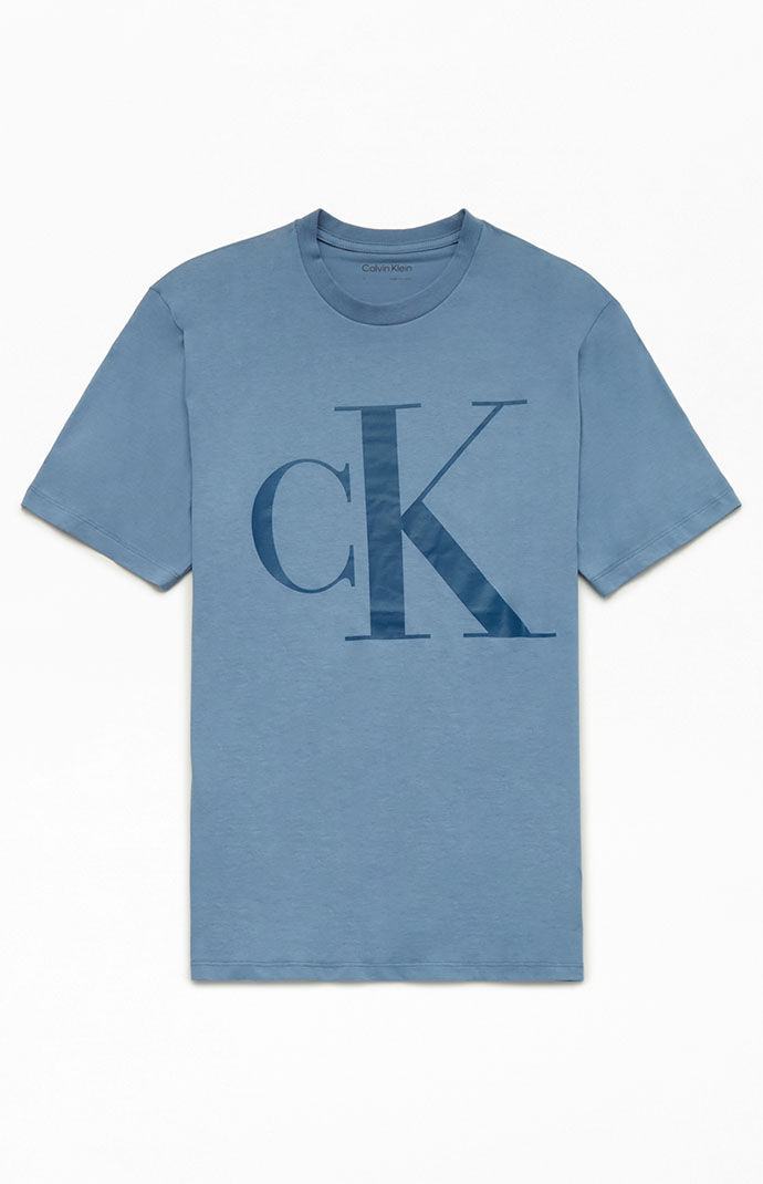 Blue calvin klein t shirt 2025