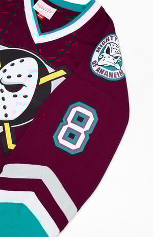 Blue Line Teemu Selanne Anaheim Ducks Dark 1996 Jersey image number 3