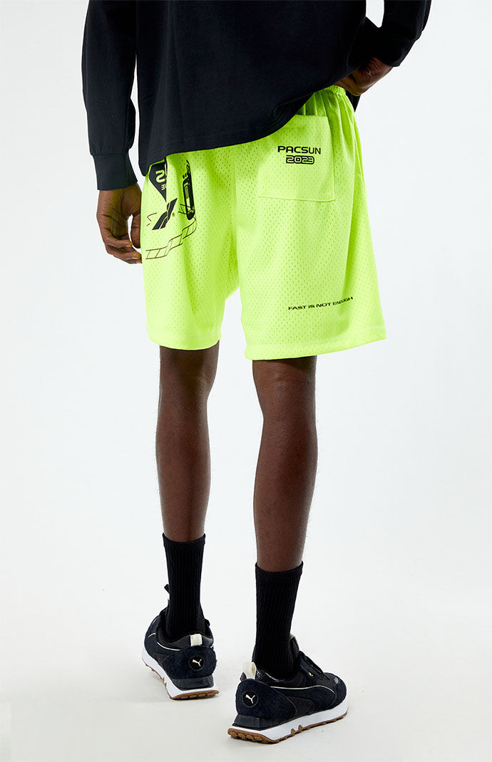 Formula 1 x PacSun Recycled Apex Mesh Shorts PacSun