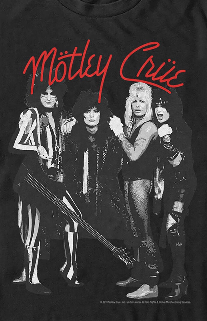 Motley Crue Group T-Shirt