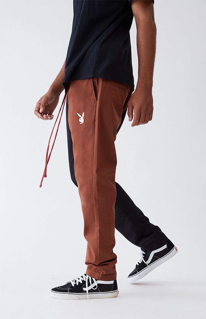 pink playboy sweatpants womens