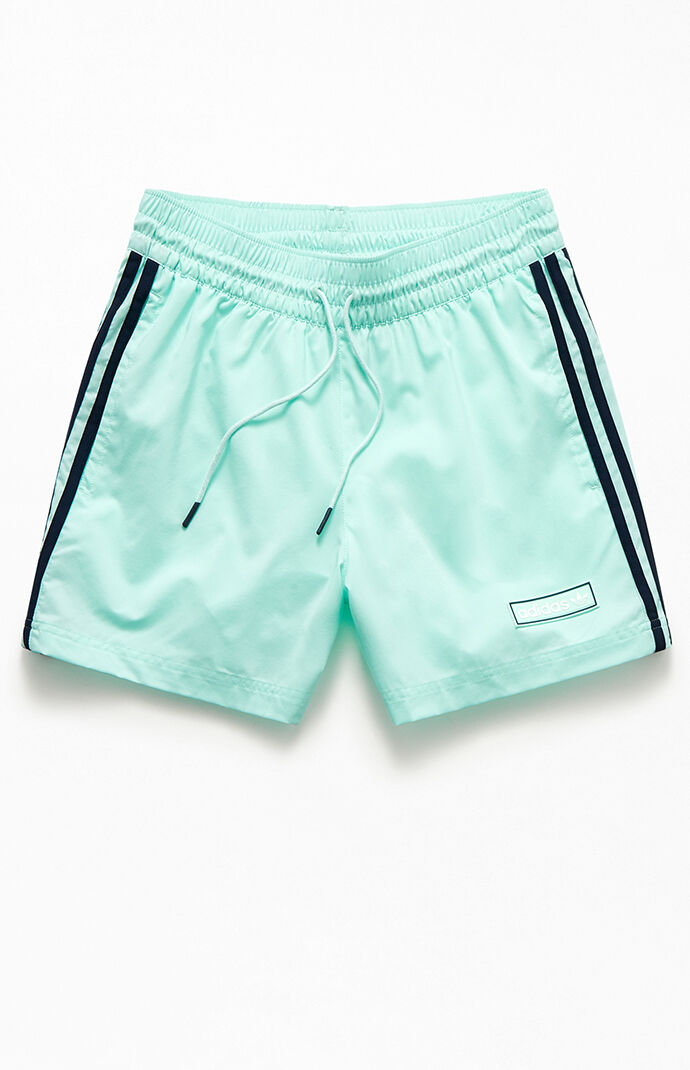 Green Badge Swim Trunks