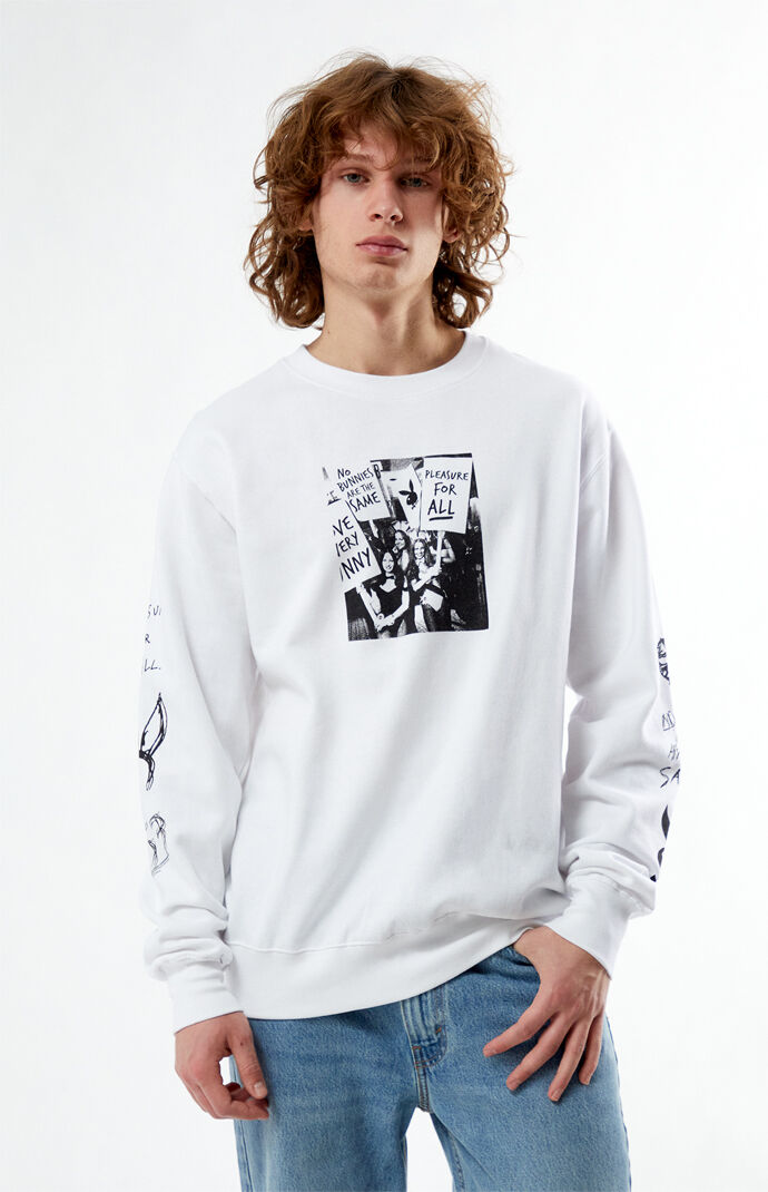 Playboy By PacSun For All Crew Neck Sweatshirt | Pacsun