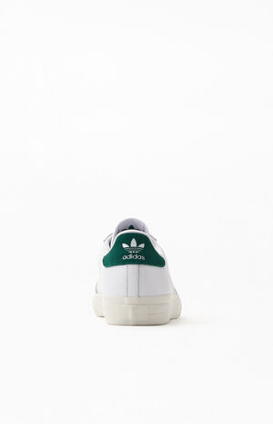 White & Green Continental Vulc Shoes image number 3
