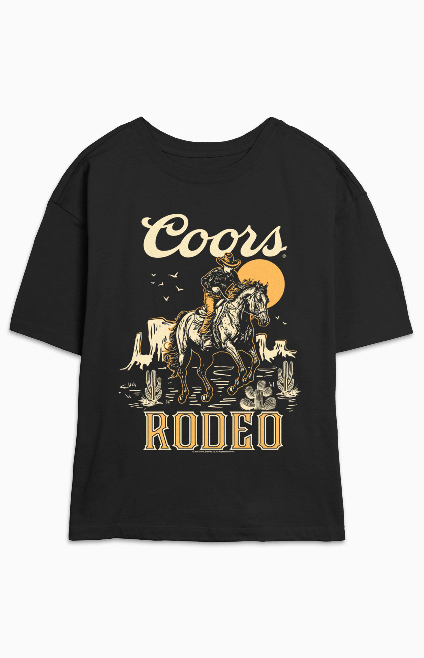 Coors Rodeo Cropped T-Shirt