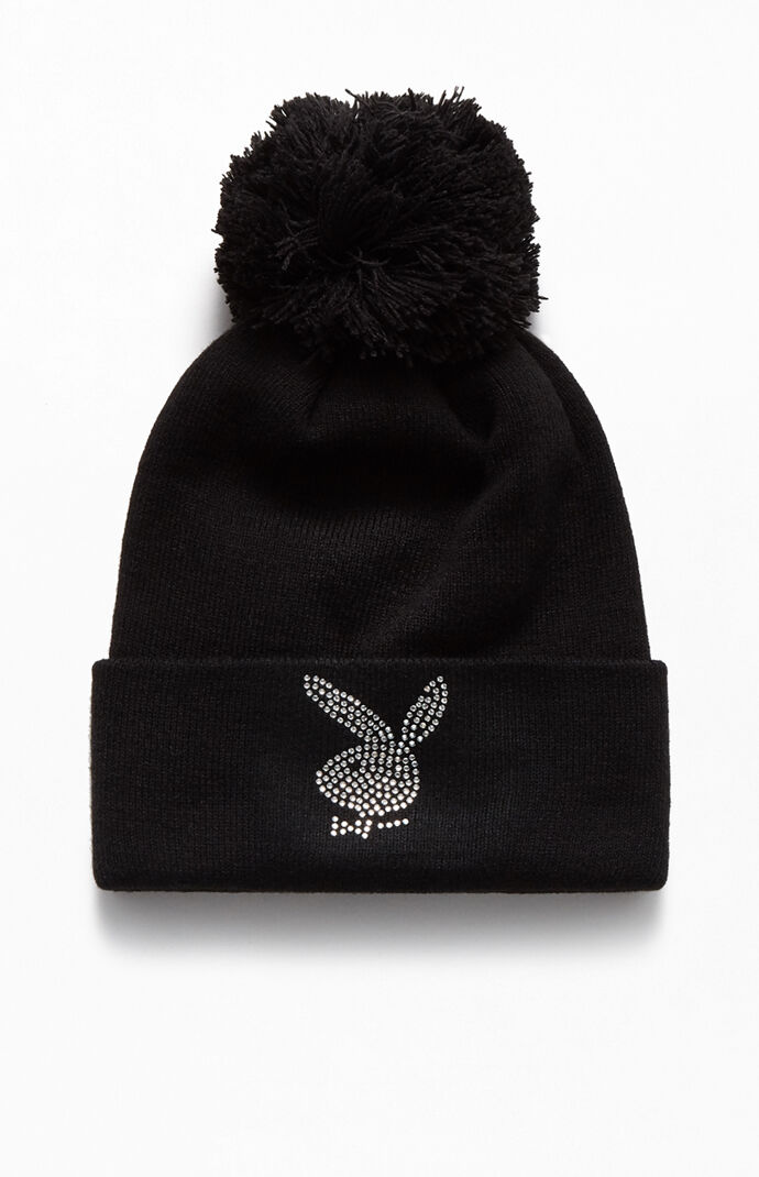 White playboy bunny beanie Clearance