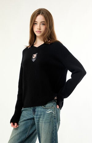 Knit Polo Long Sleeve Shirt image number 3