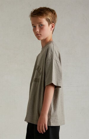Essentials Heather Grey T-Shirt image number 3