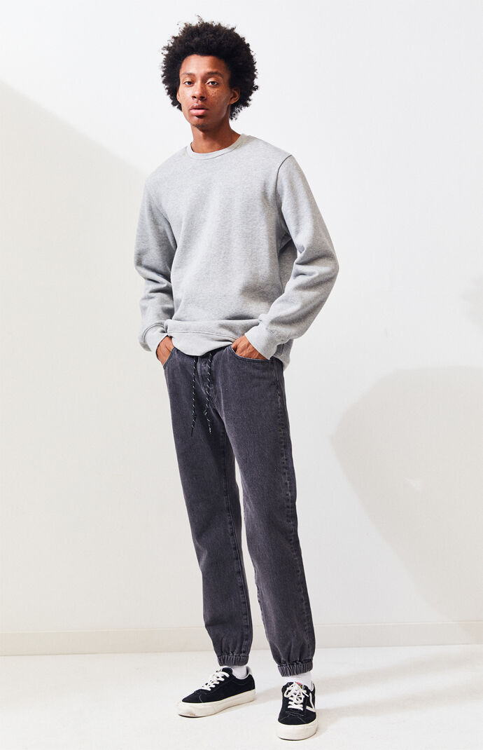 Black 501® Original Fit Denim Joggers