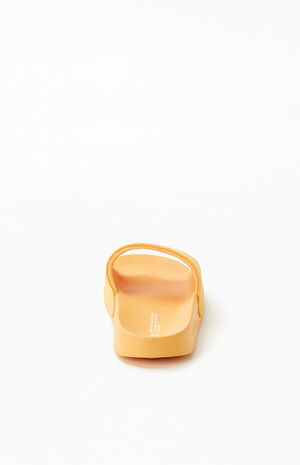Women's Orange Adilette Lite Slide Sandals image number 3