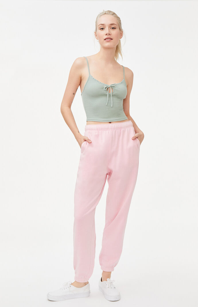 Pink pacsun best sale sweatpants