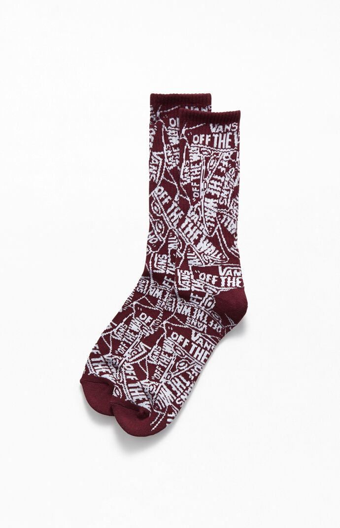 vans off the wall socks