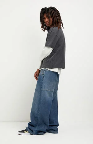 Ryder Ultra Baggy Jeans Dark Blue image number 1