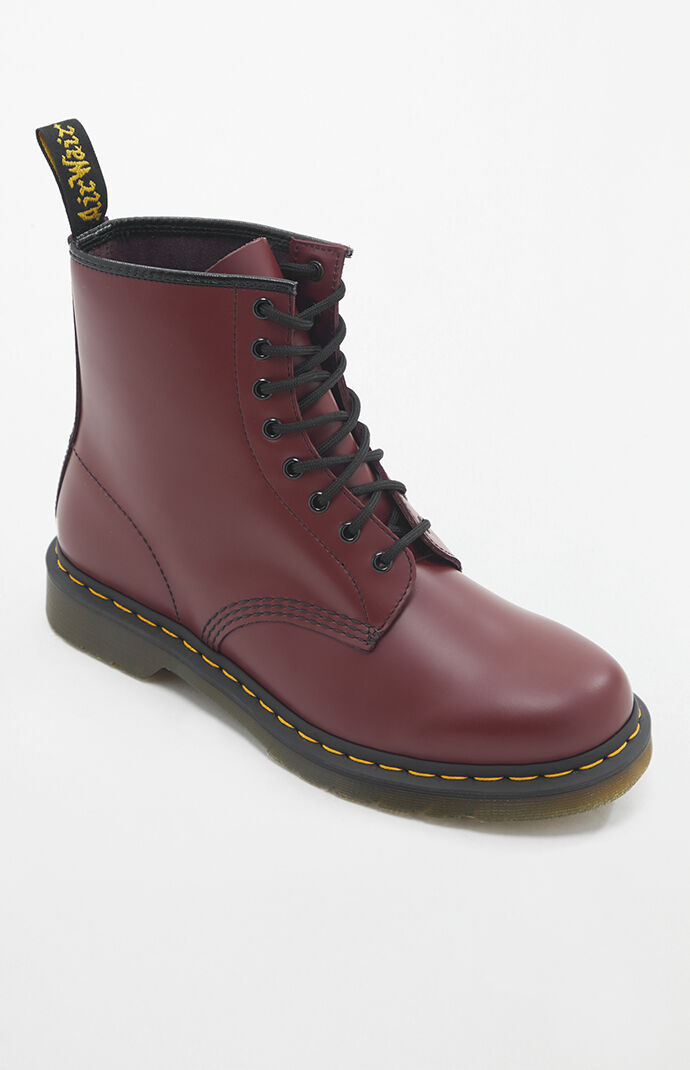 dr martens 1460 smooth cherry red