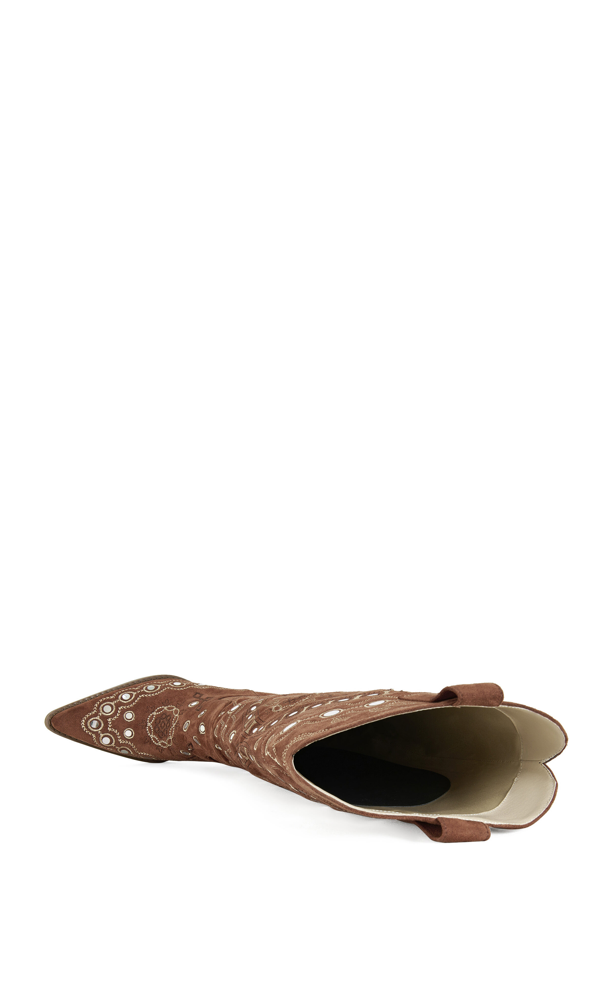 AZALEA WANG Women's Aamina Tan Western Boots