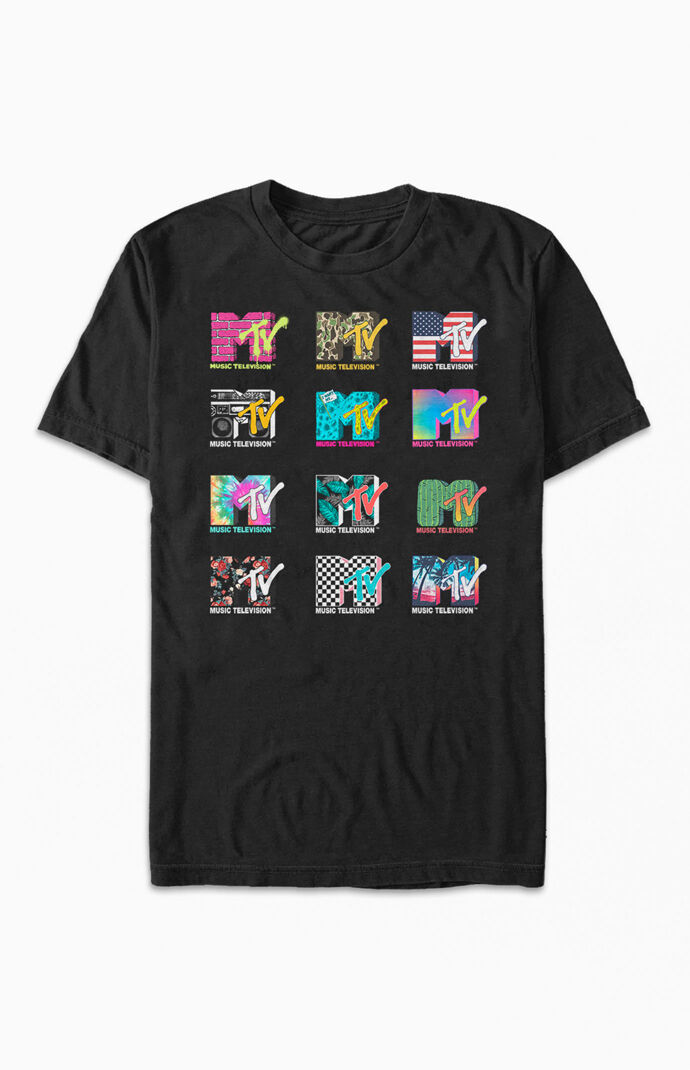 All MTV Logos T-Shirt