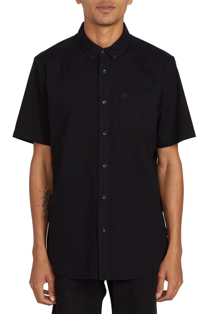 Everett Oxford Short Sleeve Button Up Shirt