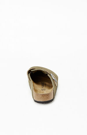 Boston Mixed Leather Clog Thyme image number 3