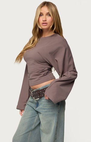 Charlisa Cinched Waist Top image number 2