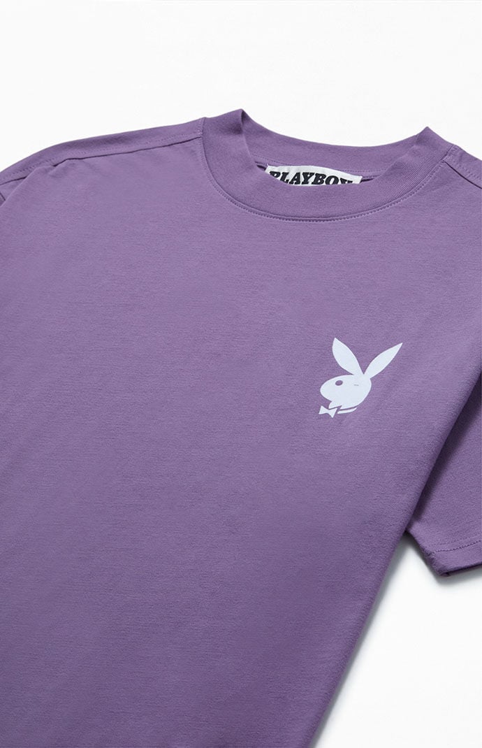 Purple best sale playboy shirt