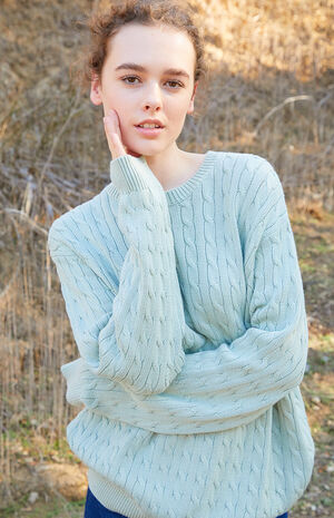Brianna Cable Knit Sweater image number 1