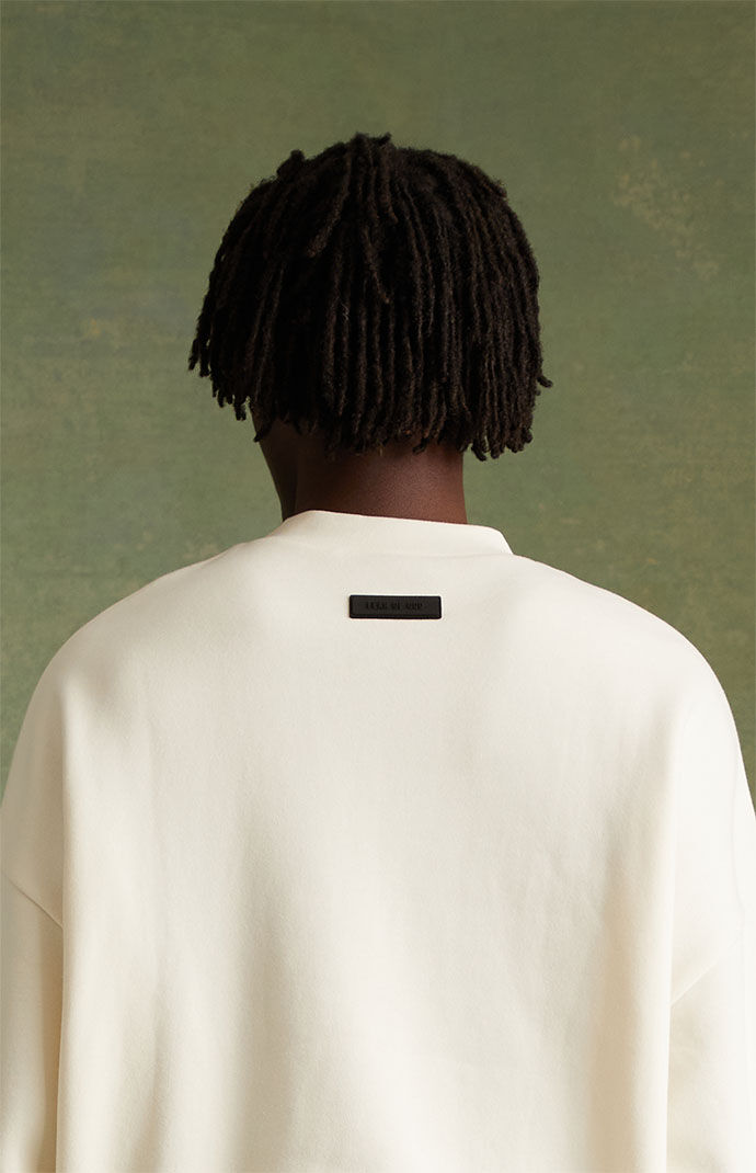 【ESSENTIALS】Essentials Crewneck/Cloud Dancer(192BT232041F) Buy Fear of God Essentials Crewneck 'Cloud Dancer