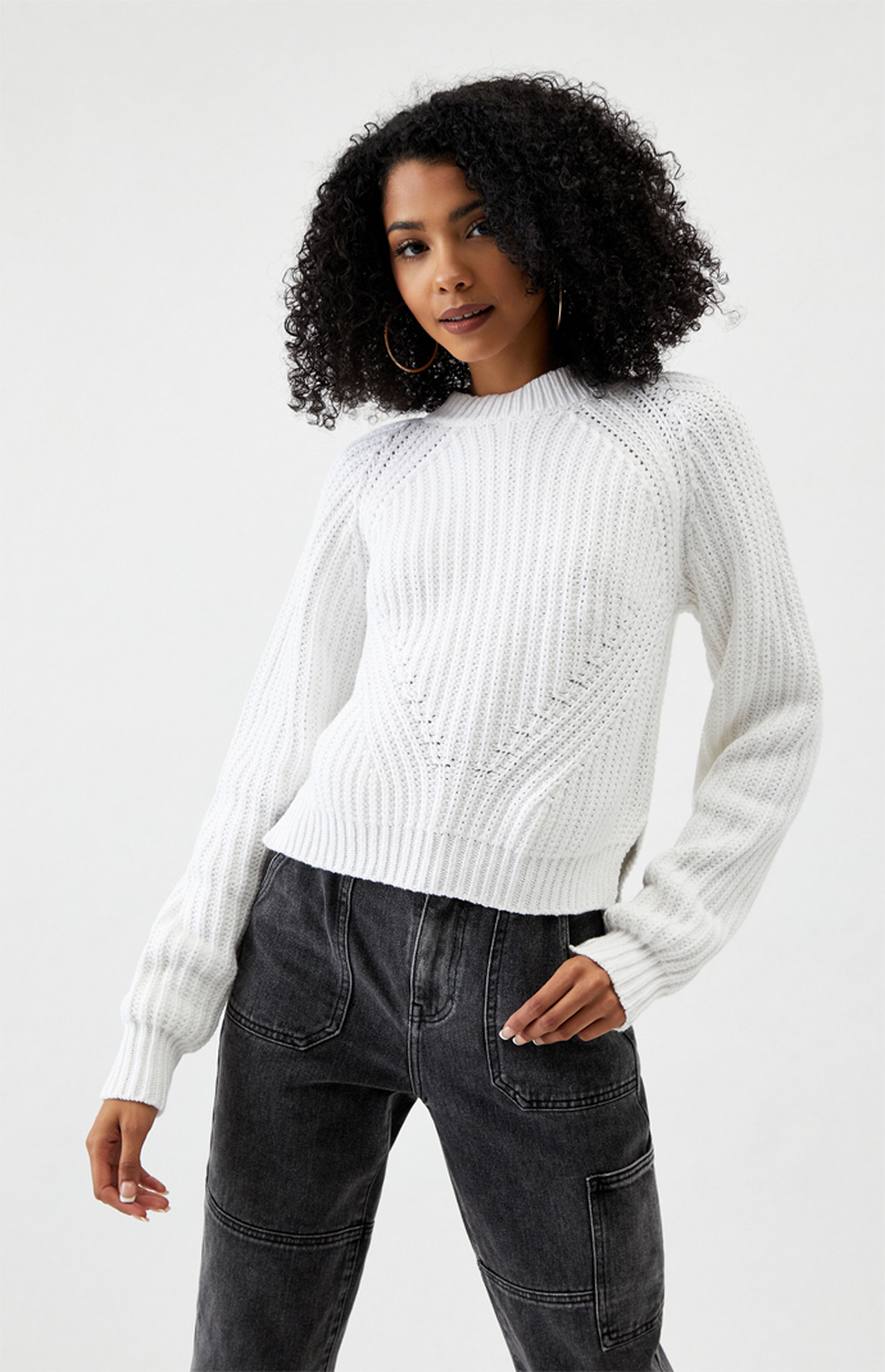 LA Hearts Raglan Sweater PacSun