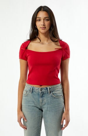 Jacie Bow Top