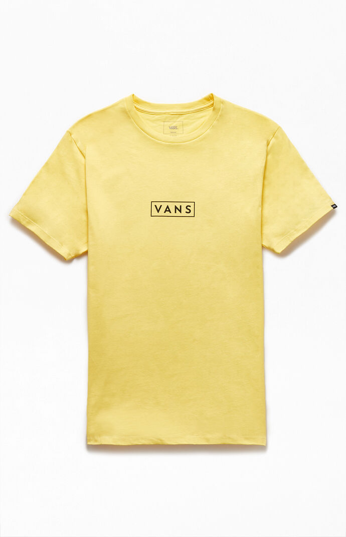 vans shirt yellow