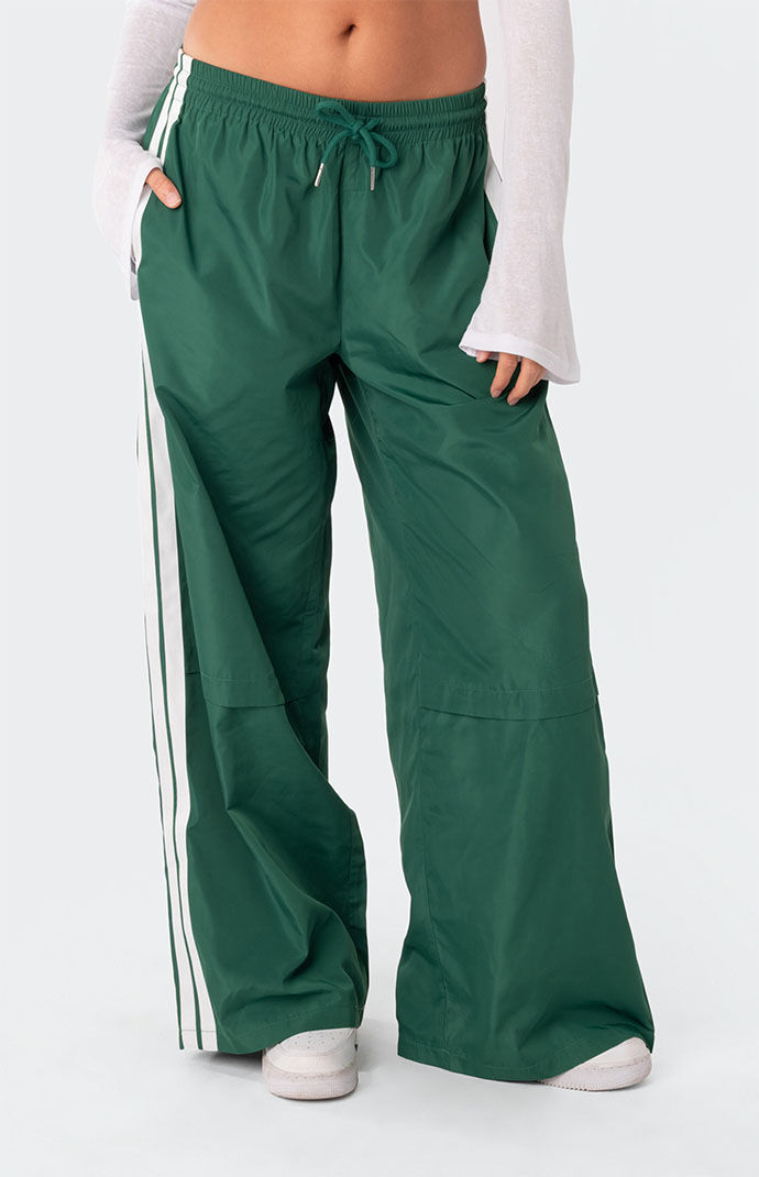 ☆NERDY☆ Women's Ribbon Track Pants BlackBabyPinkBrown Edikted Remy Bow Ribbon Track Pants | PacSun