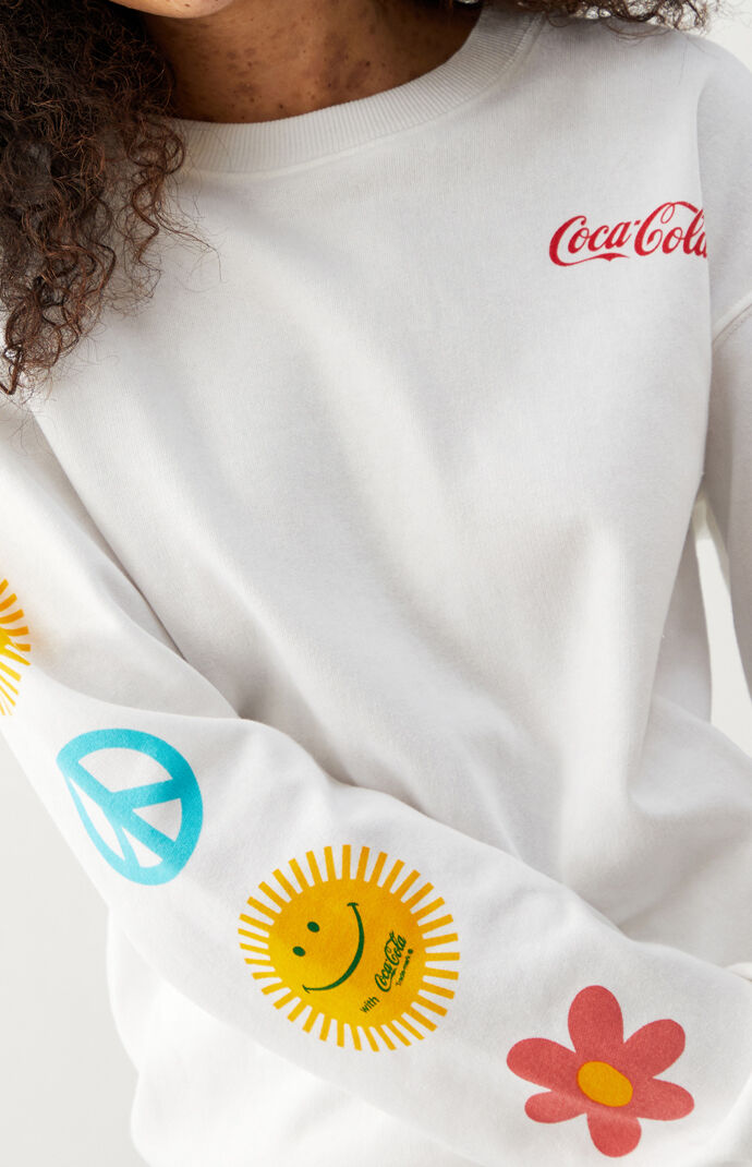 x Coca-Cola Yellow Sun Sweatshirt