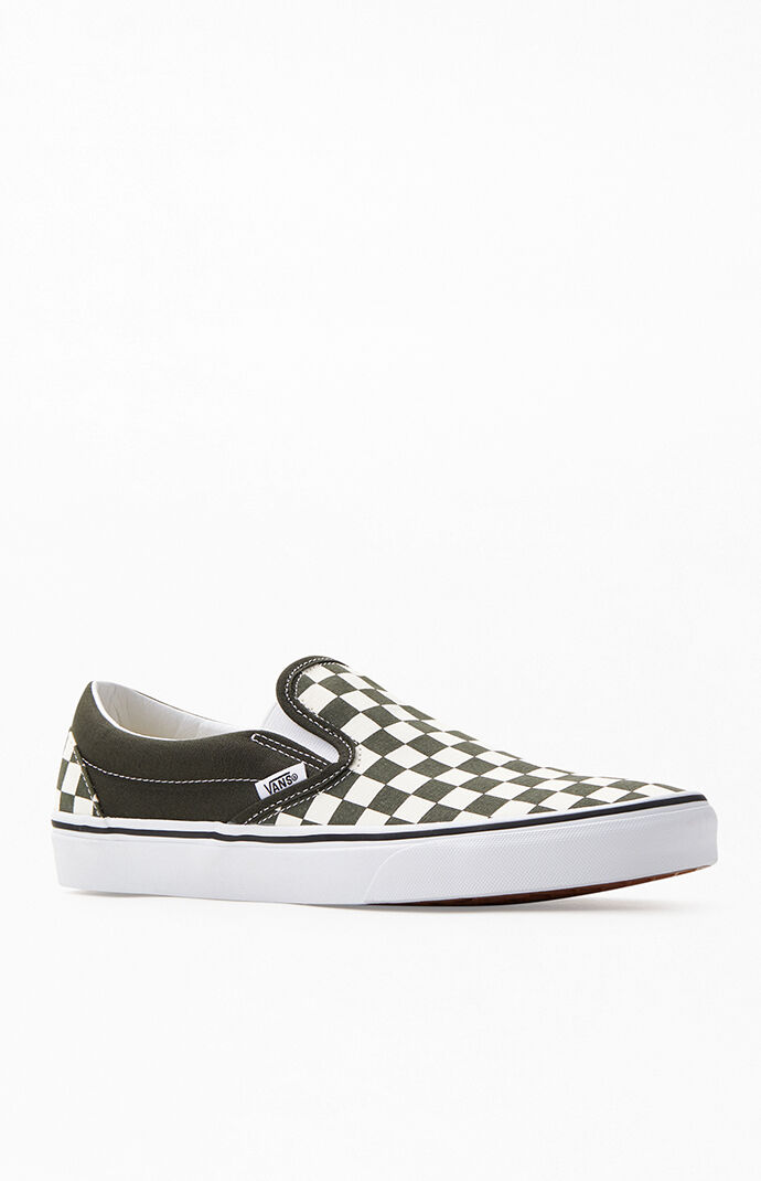 dark green vans womens