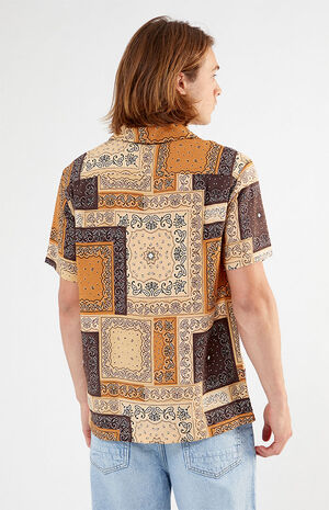 Neutral Bandana Camp Shirt image number 3