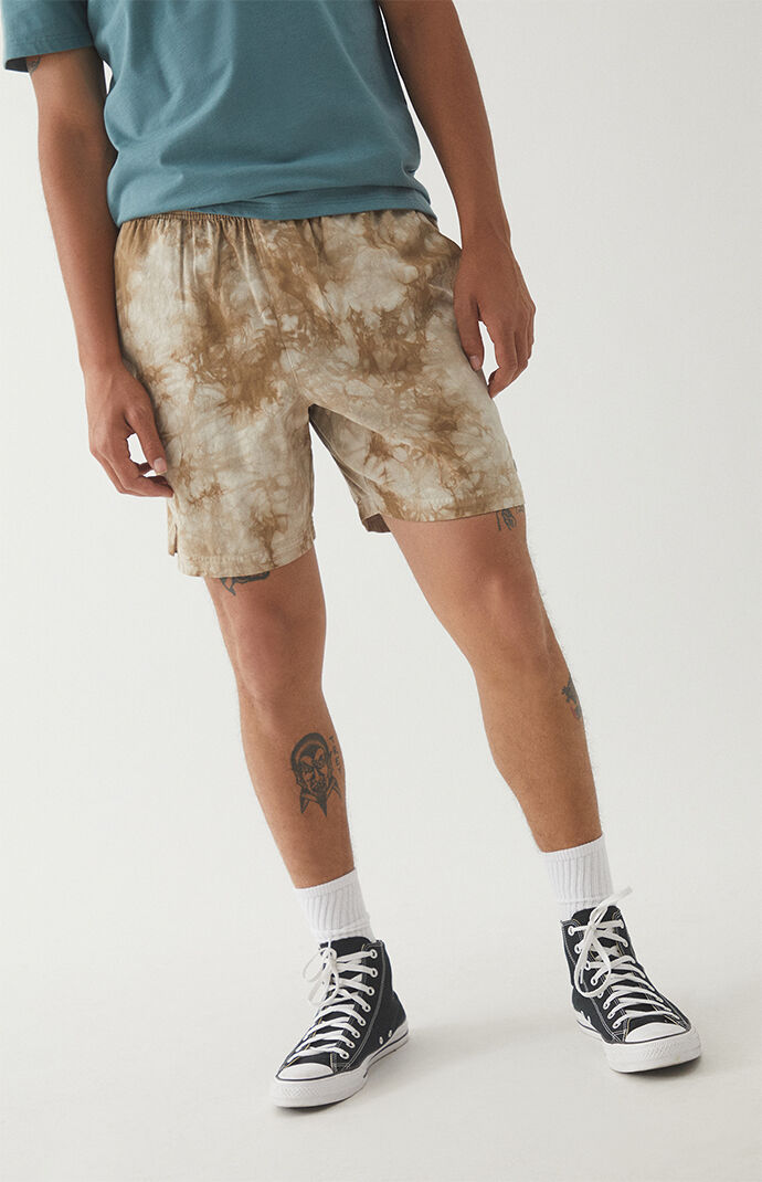 Twill Watercolor Shorts