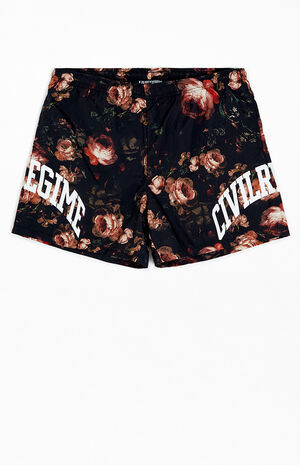 Eternal Roses 6" Swim Trunks image number 1