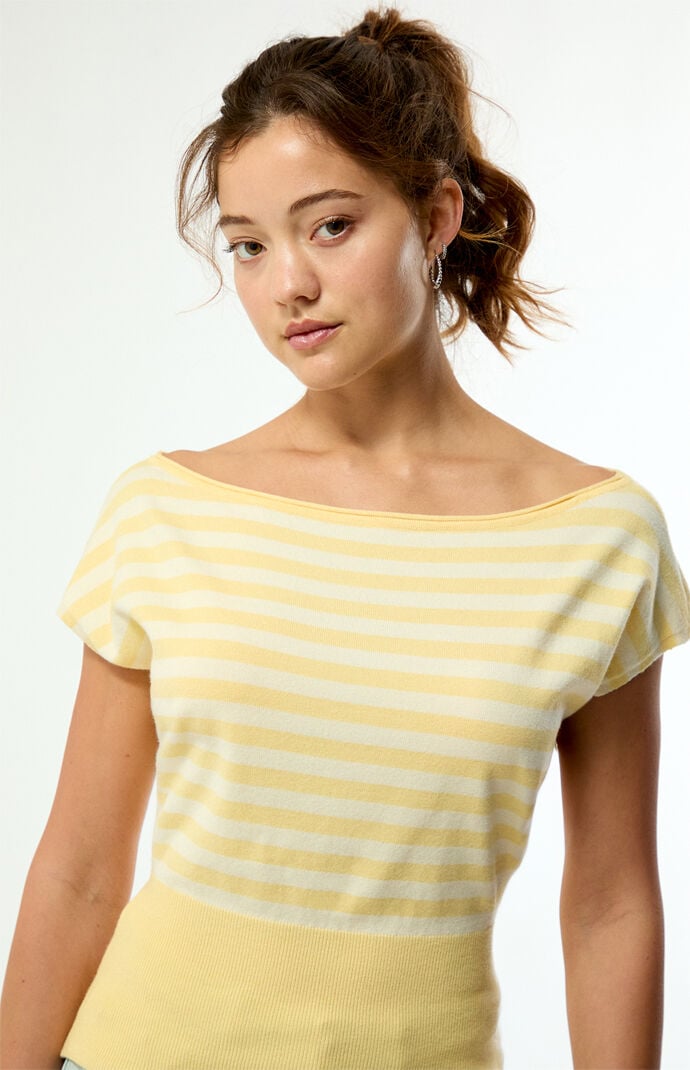 Your Favorite Eva Short Sleeve Sweater T-Shirt