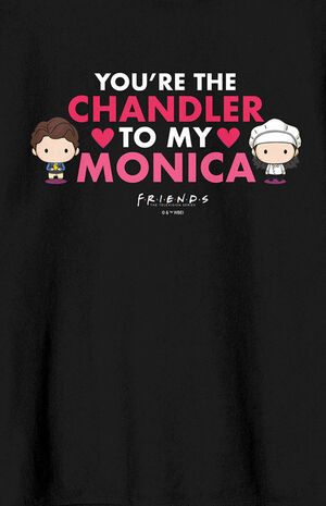 Friends TV Chandler To My Monica Crew Neck Sweatshirt image number 2