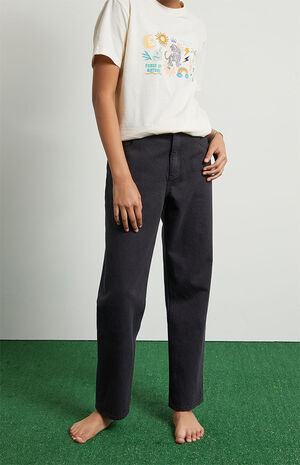 Eco Black Straight Leg Jeans image number 3