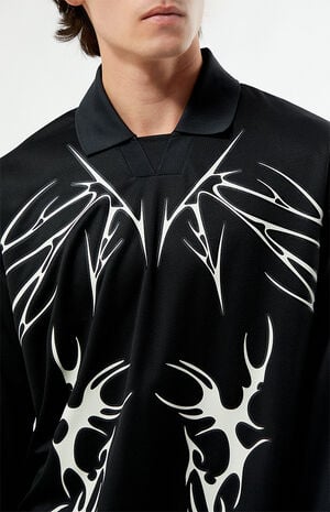 Cyber Long Sleeve Soccer Jersey image number 2