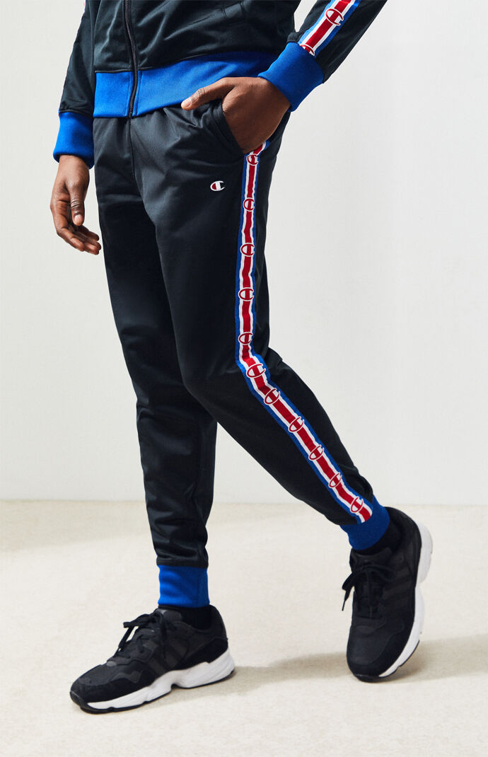champion poly track pants