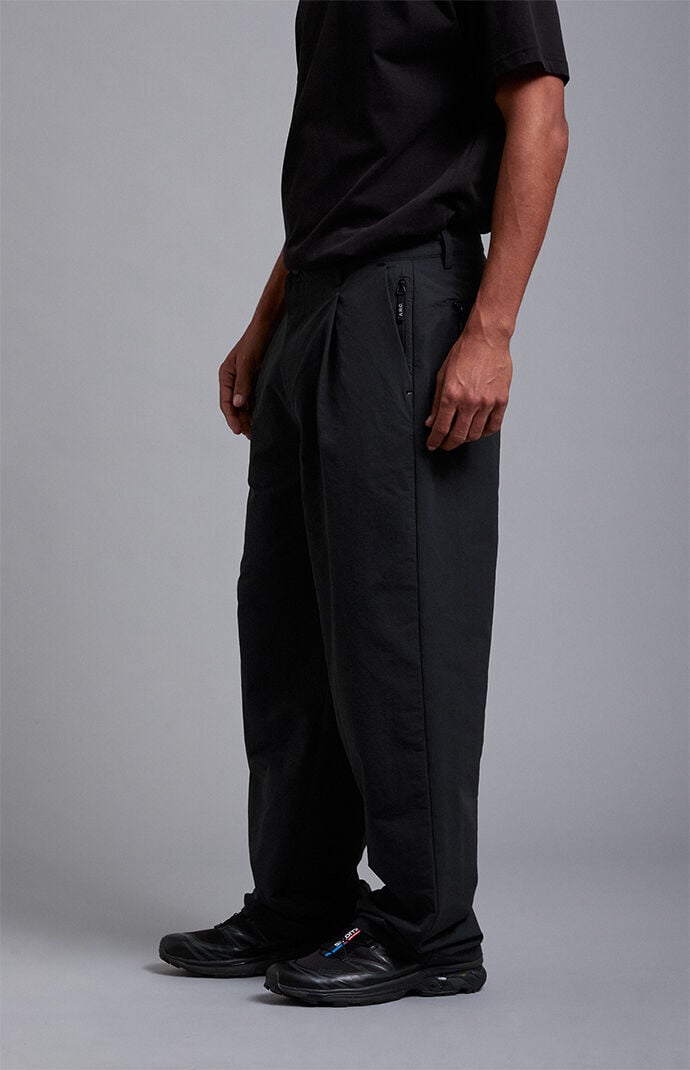 A.R.C. Active Black Baggy Trouser Pants | Pacsun