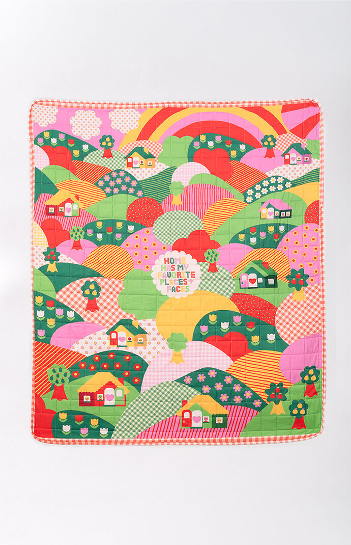 ban.do Favorites Places & Things Quilted Blanket