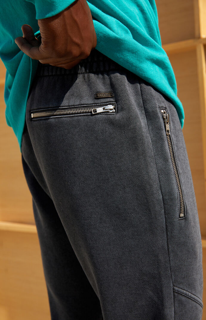 Paneled Fleece Jogger Pants