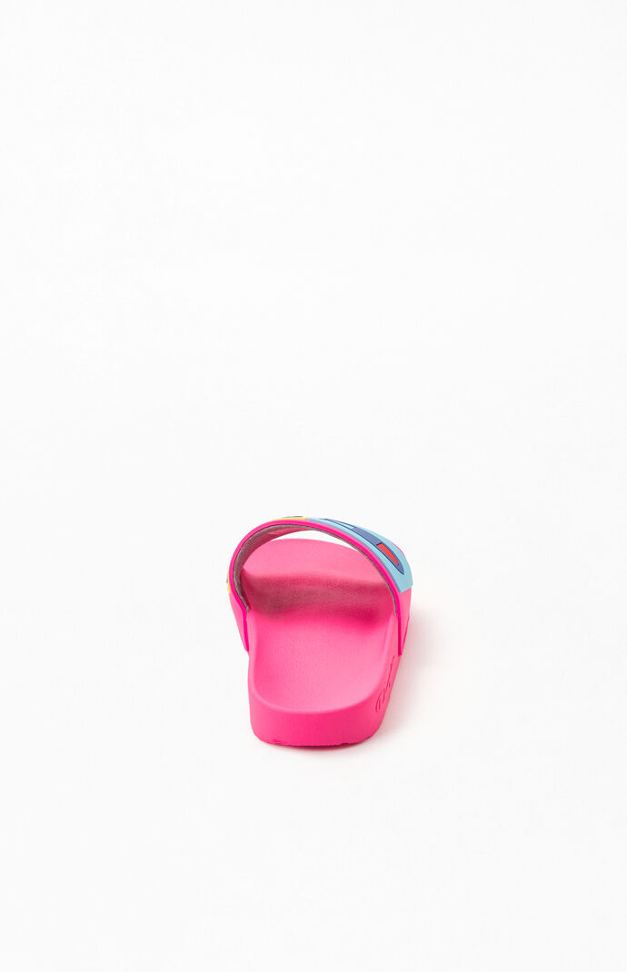 Pink IPO Slide Sandals