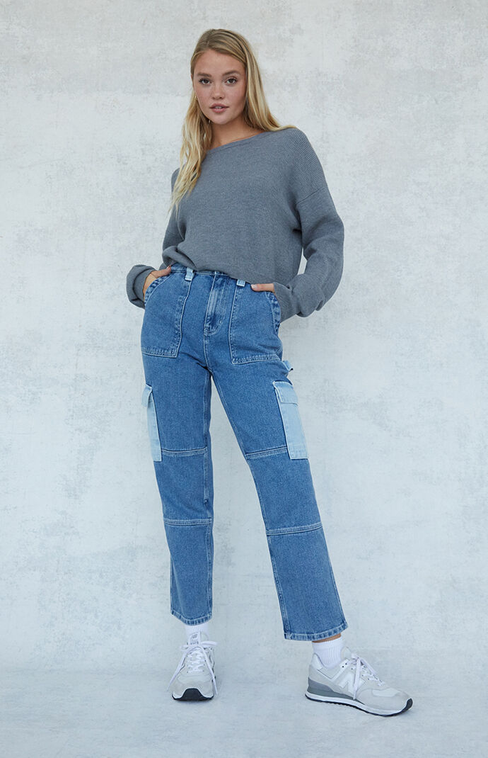 Pacsun two tone jeans sales