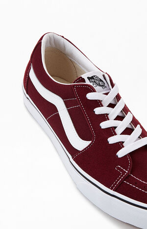 Burgundy Sk8-Low Shoes image number 6