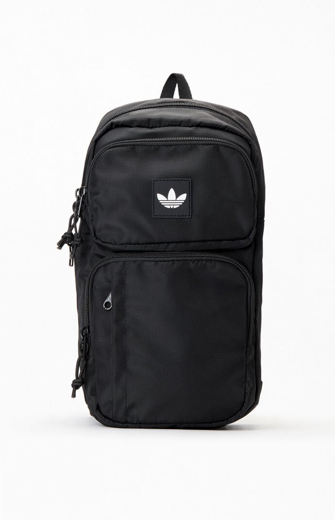 adidas Black Utility 4 Sling Bag
